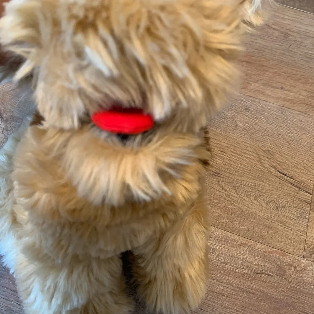 KENNEL KLUB Plush Tan Dog Toy
